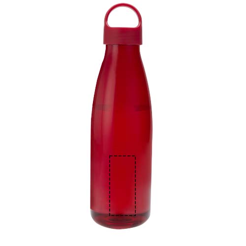 Bergen 800 ml recycled plastic water bottle 4