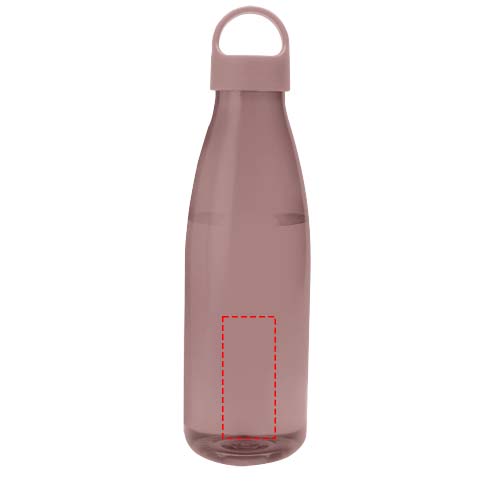 Bergen 800 ml recycled plastic water bottle 4