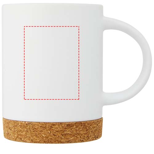 Neiva 425 ml ceramic mug with cork base 4