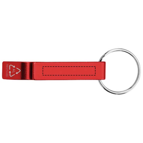 Tao RCS recycled aluminium bottle and can opener with keychain  4