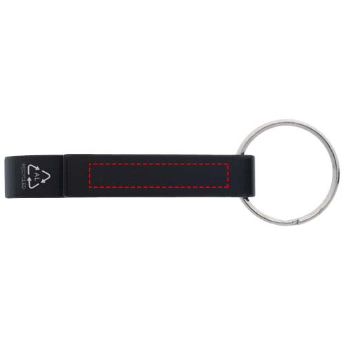 Tao RCS recycled aluminium bottle and can opener with keychain  4