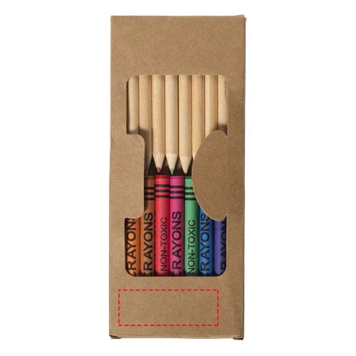 Lucky 19-piece coloured pencil and crayon set 4
