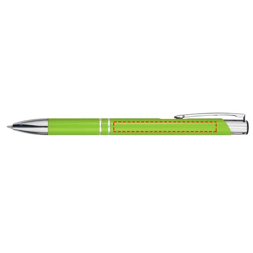 Moneta aluminium click ballpoint pen (blue ink) 4