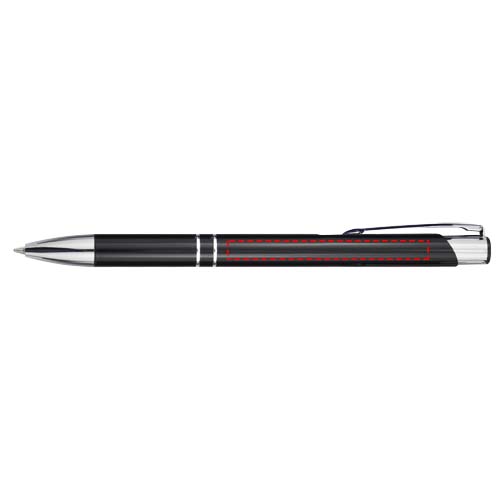 Moneta aluminium click ballpoint pen (black ink) 4