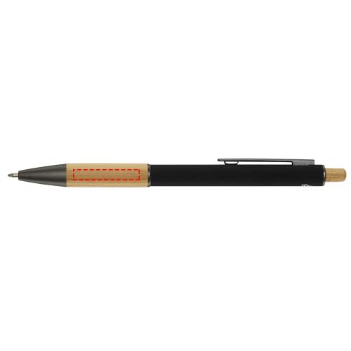 Darius recycled aluminium ballpoint pen (black ink) 4