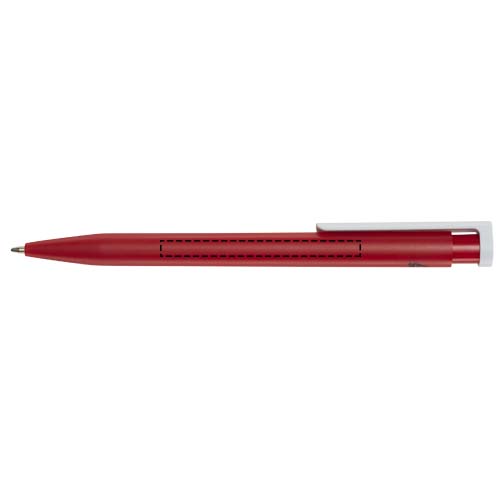 Unix recycled plastic ballpoint pen (blue ink) 4