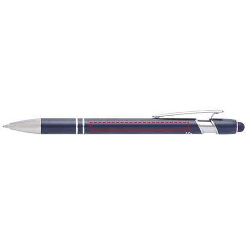 Kish ballpoint pen with silver finish (blue ink) 4