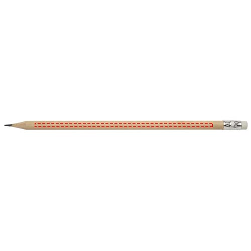 Graffo pencil with eraser 4