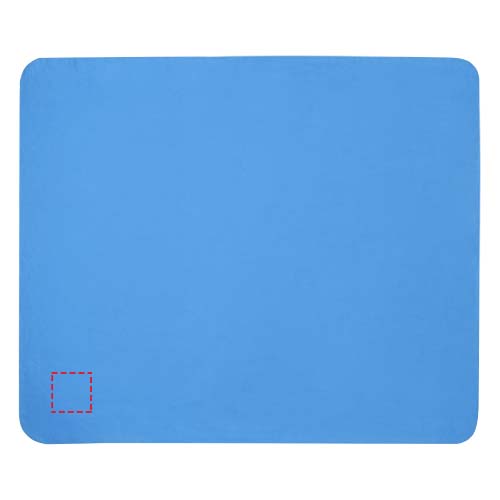 Willow GRS RPET polar fleece blanket 4