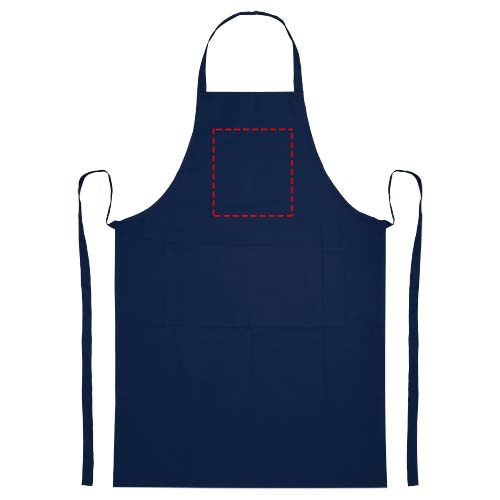 Orissa 200 g/m² GOTS organic cotton apron 4