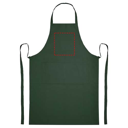 Orissa 200 g/m² GOTS organic cotton apron 4