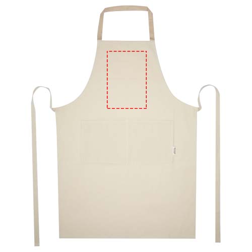 Nia 200 g/m² recycled cotton apron 4