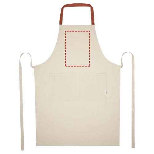 Nia 200 g/m² recycled cotton apron 4
