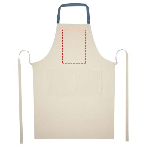 Nia 200 g/m² recycled cotton apron 4