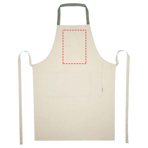 Nia 200 g/m² recycled cotton apron 4