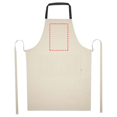 Nia 200 g/m² recycled cotton apron 4