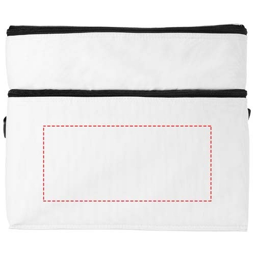 Oslo 2-zippered compartments cooler bag 13L 4