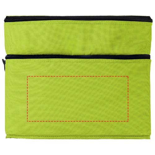 Oslo 2-zippered compartments cooler bag 13L 4