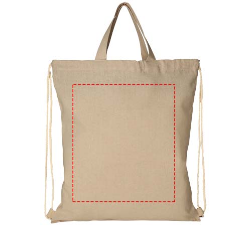Pheebs 210 g/m² recycled drawstring bag 6L 4