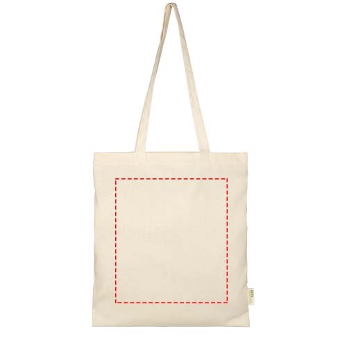 Orissa 100 g/m² organic cotton tote bag 7L 4