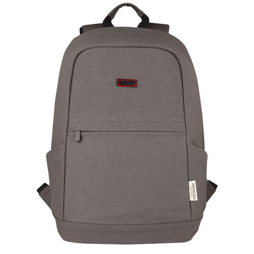 Joey 15.6 GRS recycled canvas anti-theft laptop backpack 18L 4