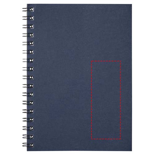 Desk-Mate® A6 colour spiral notebook 4