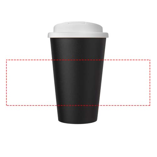 Americano® Eco 350 ml recycled tumbler with spill-proof lid 4