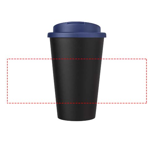 Americano® Eco 350 ml recycled tumbler with spill-proof lid 4