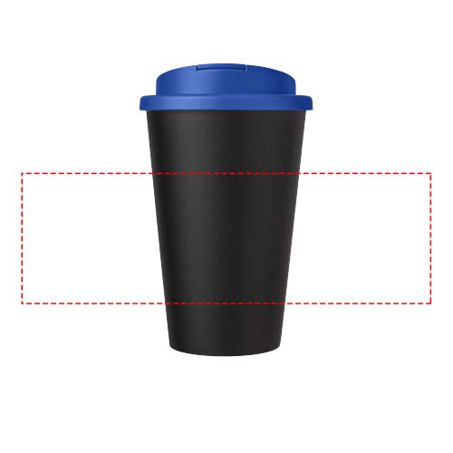 Americano® Eco 350 ml recycled tumbler with spill-proof lid 4
