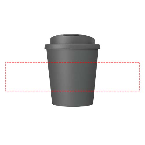 Americano® Espresso Eco 250 ml recycled tumbler with spill-proof lid  4