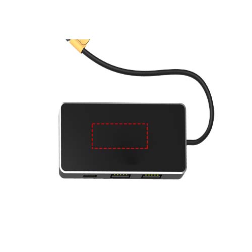 SCX.design H20 8-in-1 USB hub with dual input and 6-ports 3