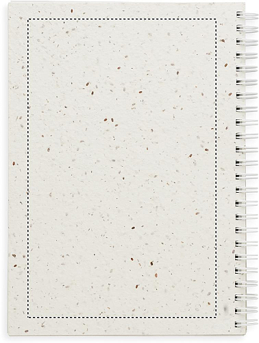 Notebook A5 cu coperta din hart 3