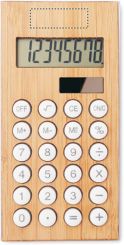 Calculator bambus cu 8 cifre 2