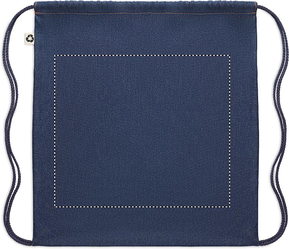 Rucsac cu cordon din denim 3