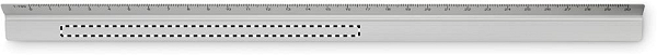 Rigla 30 cm din aluminiu 3