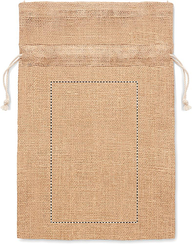 Saculet cadouri de iuta14x22cm 3